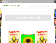 Tablet Screenshot of krejciladislav.com